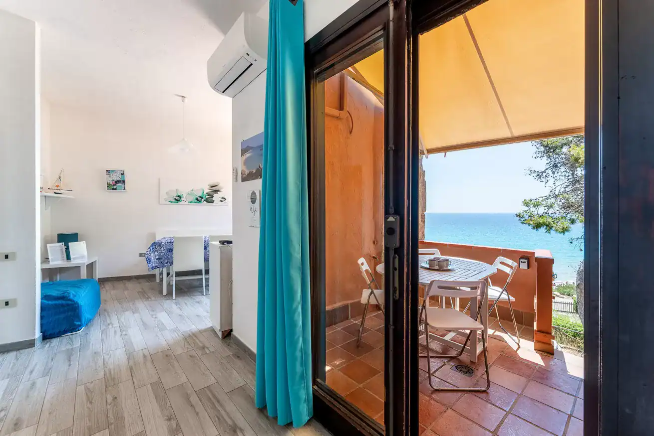 a room with a sea view